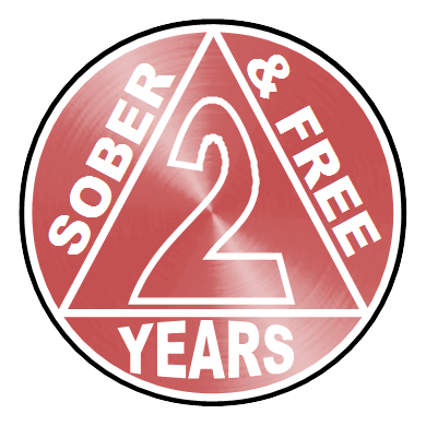 2 years clean and sober